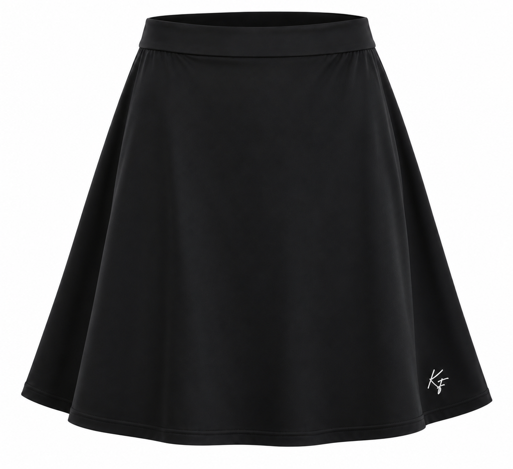 KK Court Skirt Short - Black