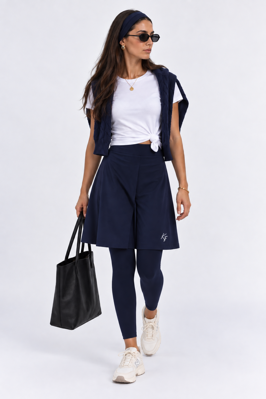 KK Court Skirt - Navy