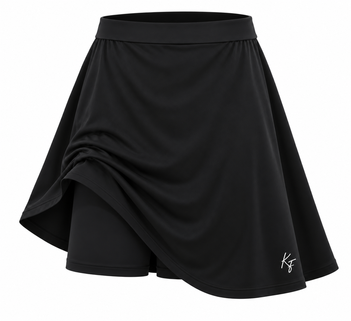 KK Court Skirt Short - Black